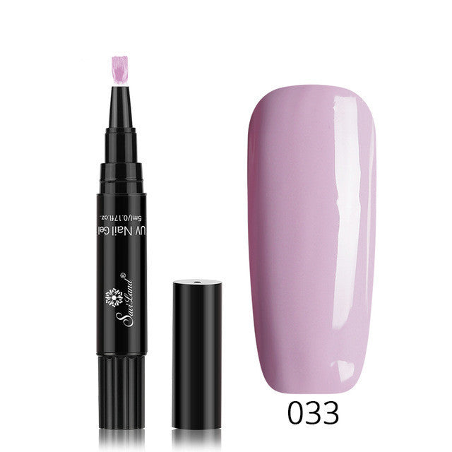 3 In 1 Gel Nail Varnish Pen Glitter One Step Nail Art Gel Polish Hybrid 3 In 1 Gel Nail Varnish Pen Glitter One Step Nail Art Gel Polish Hybrid